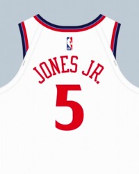 💥快船小琼斯新赛季改穿5号球衣，此前身穿55号